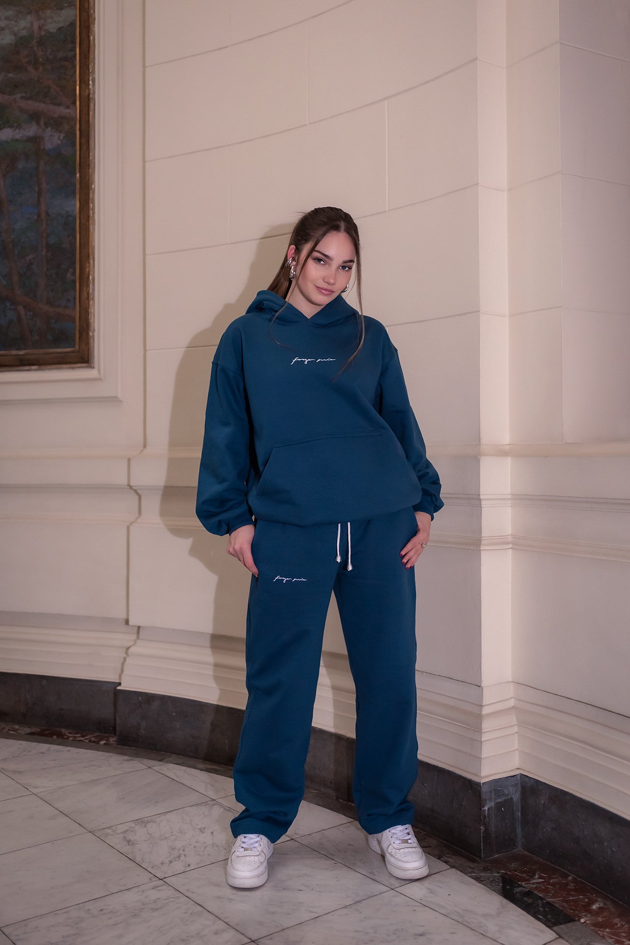 Conjunto Origen azul-cobalto