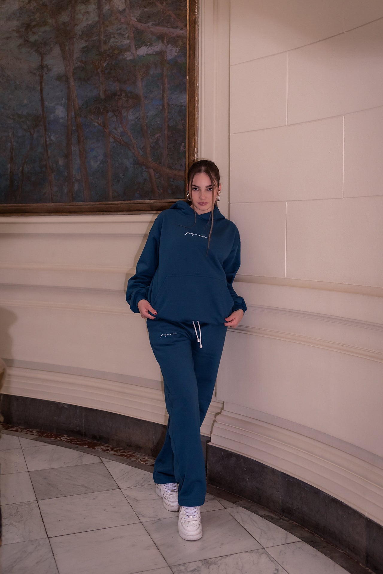 Conjunto Origen azul-cobalto